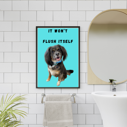 It Won't Flush Itself